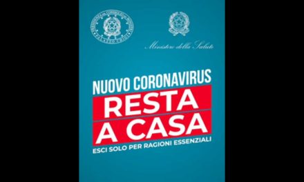 Indicazioni Nuovo Coronavirus #iorestoacasa
